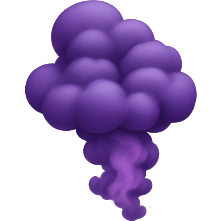 purple smoke emoji