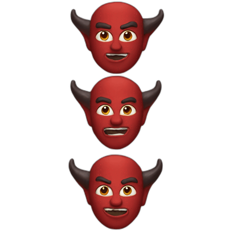 Devils trio emoji