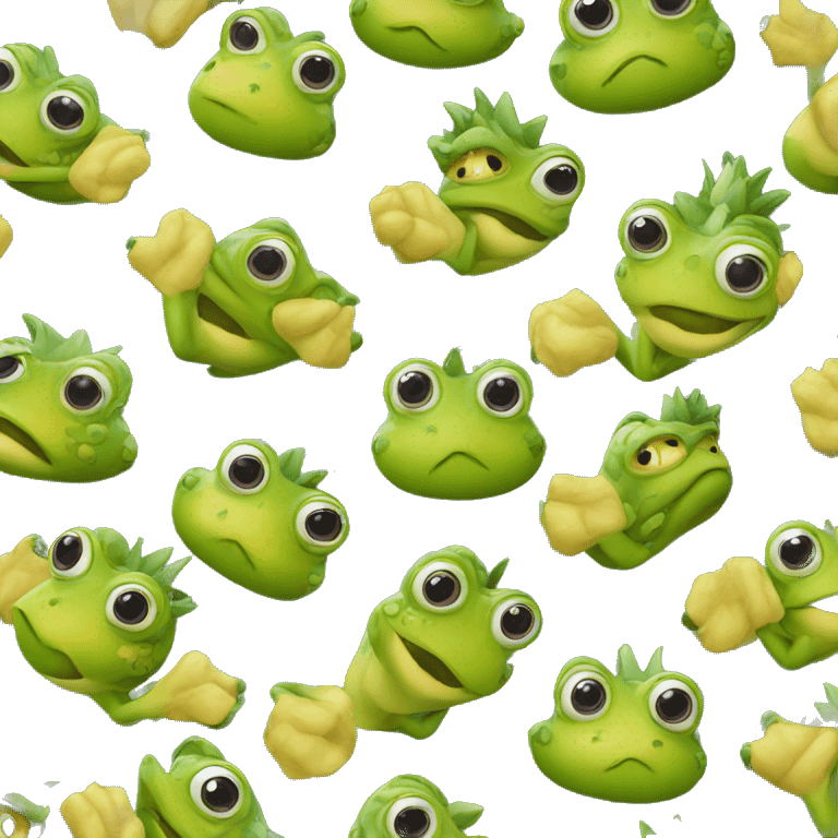 ananas frog emoji