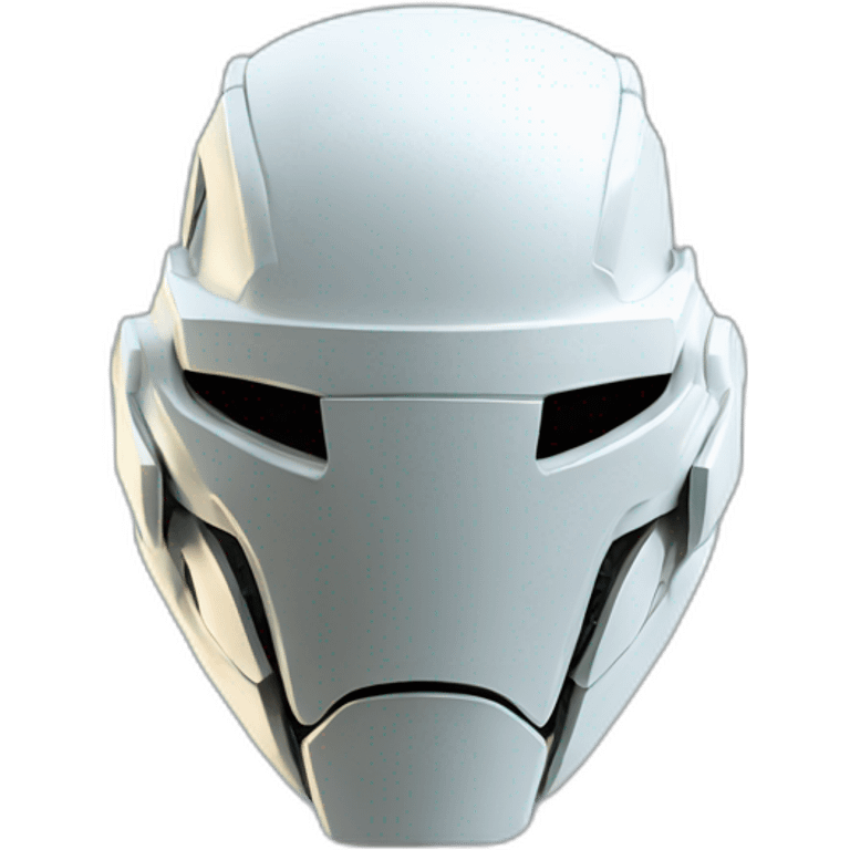 futuristic Phantom Infiltration armored Helmet ghost effect emoji