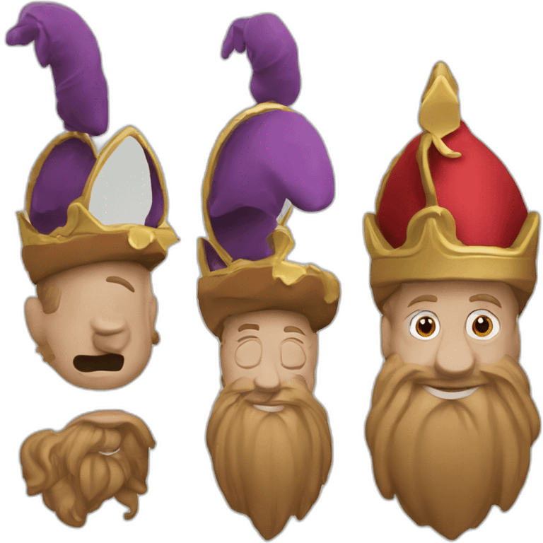 Sinterklaas mijter emoji