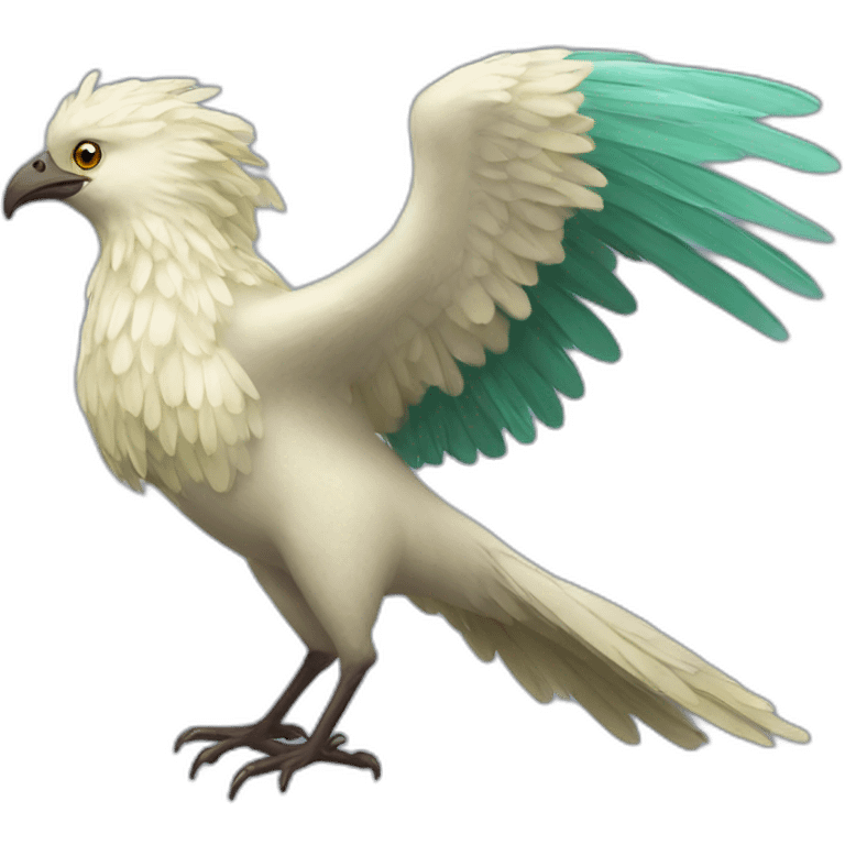 Mgrstic mythical bird emoji