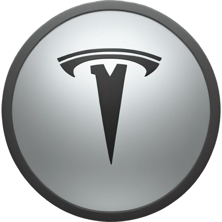 Tesla logo  emoji