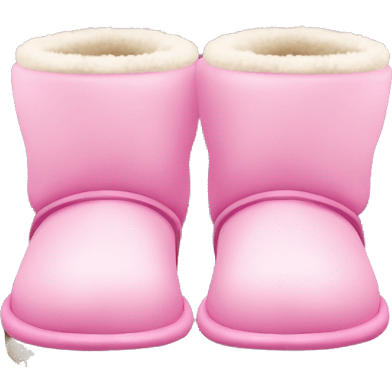 cute uggs with a pink ིྀ  emoji