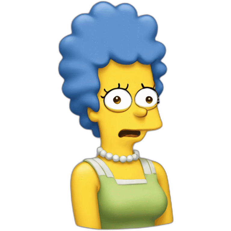 Marge simpsons emoji