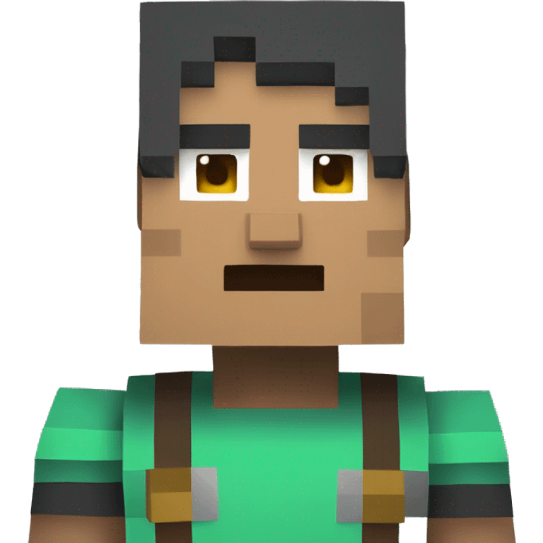 Minecraft creper emoji