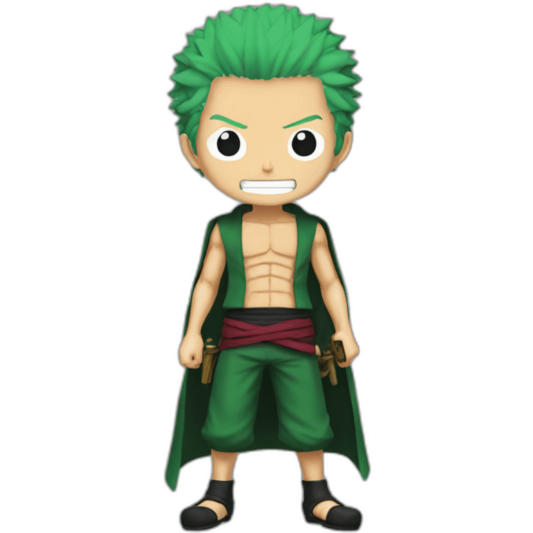 Zoro One Piece Standing emoji