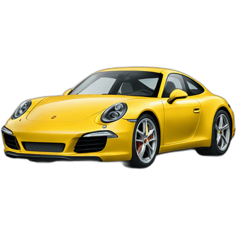 Porsche carrera s derrière  emoji