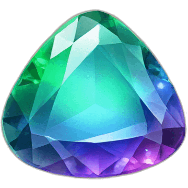 rainbow gemstone emoji