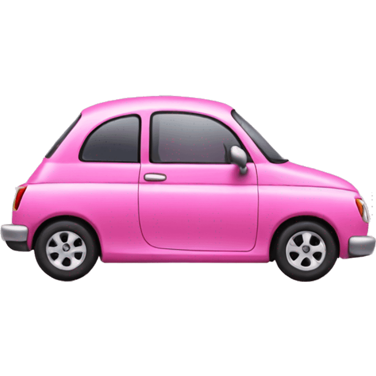 Pink car emoji