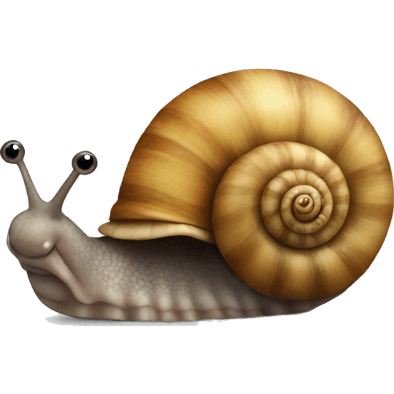 snail with a worm emoji