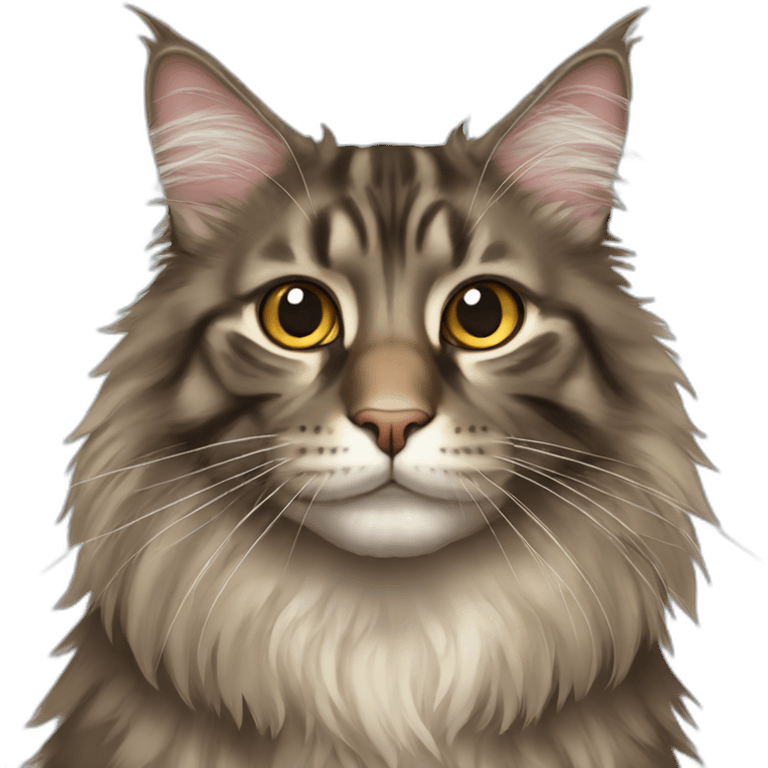 maine coon cat emoji