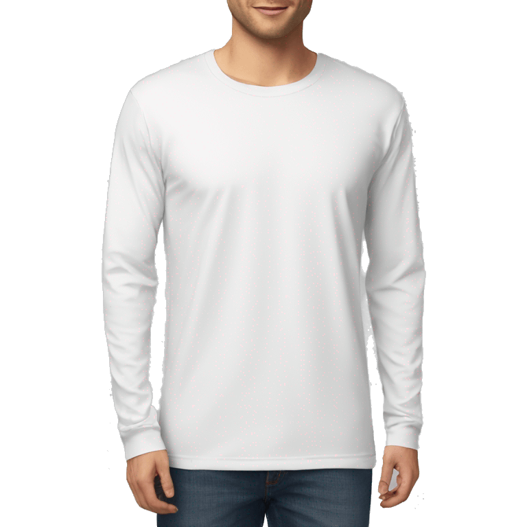 basic long sleeve tshirt emoji