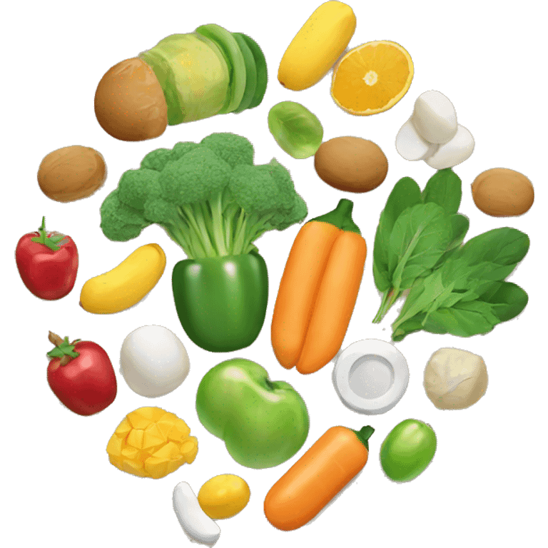 Healthy vitamins emoji