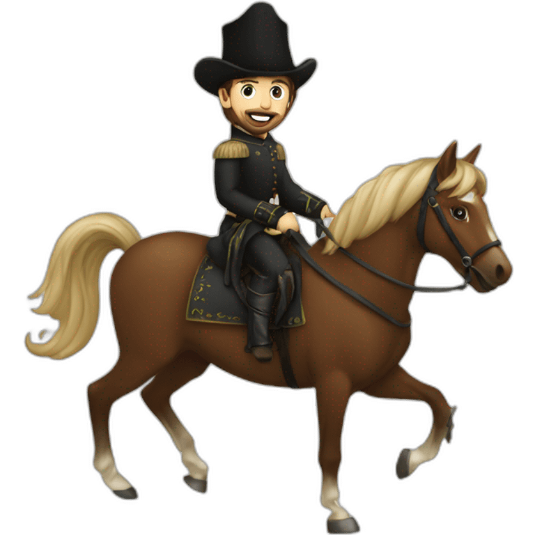 Circassian on the horse emoji