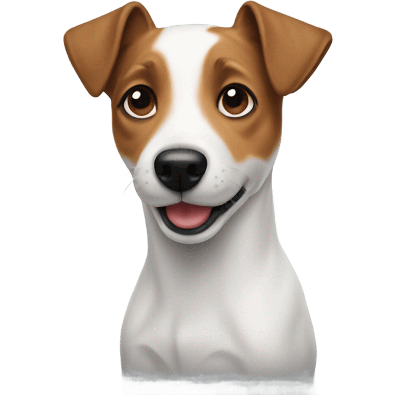 jack russell dog emoji