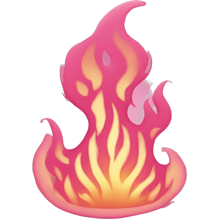 pink fire emoji