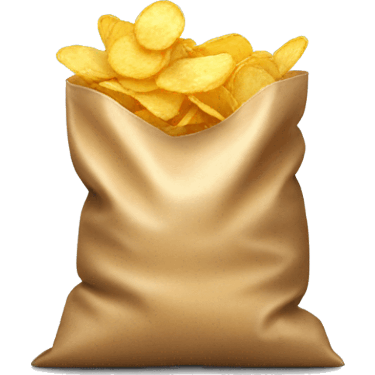 bag of potato chips emoji