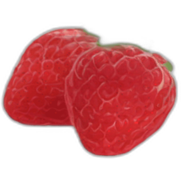 Fraise framboise myrtille emoji