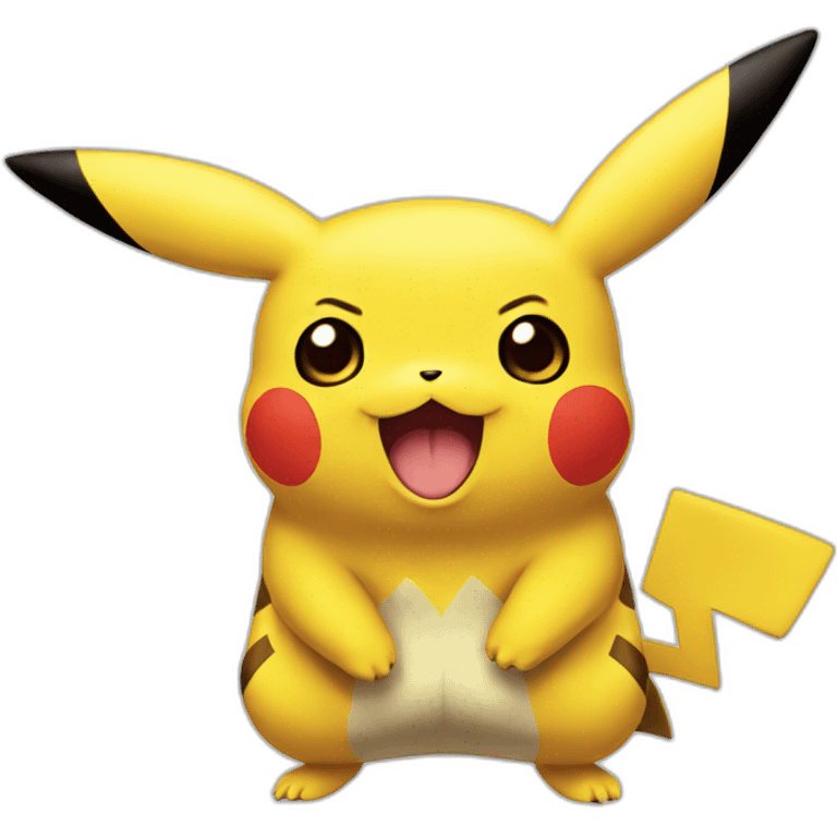 Pikachu pokémon emoji