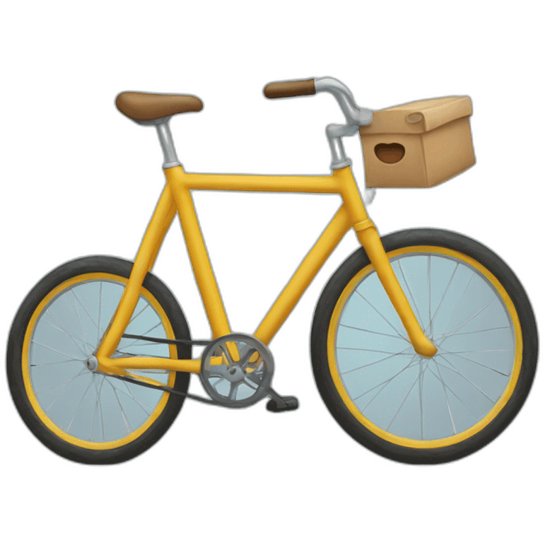 bike with square wheels emoji