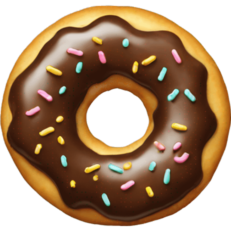 donut with yellow glaze emoji