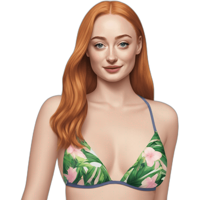 Sophie turner bikini emoji