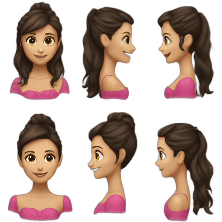 nina dobrev emoji