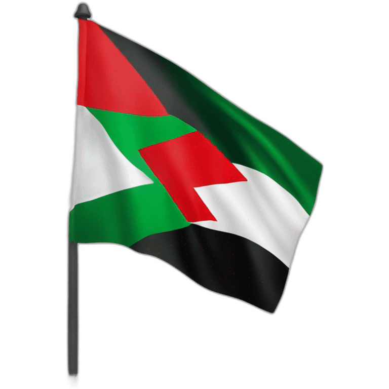 Palestine soldiers flag emoji