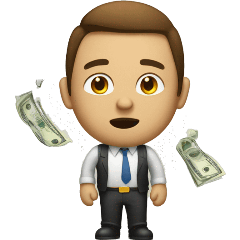 cash problem solving emoji