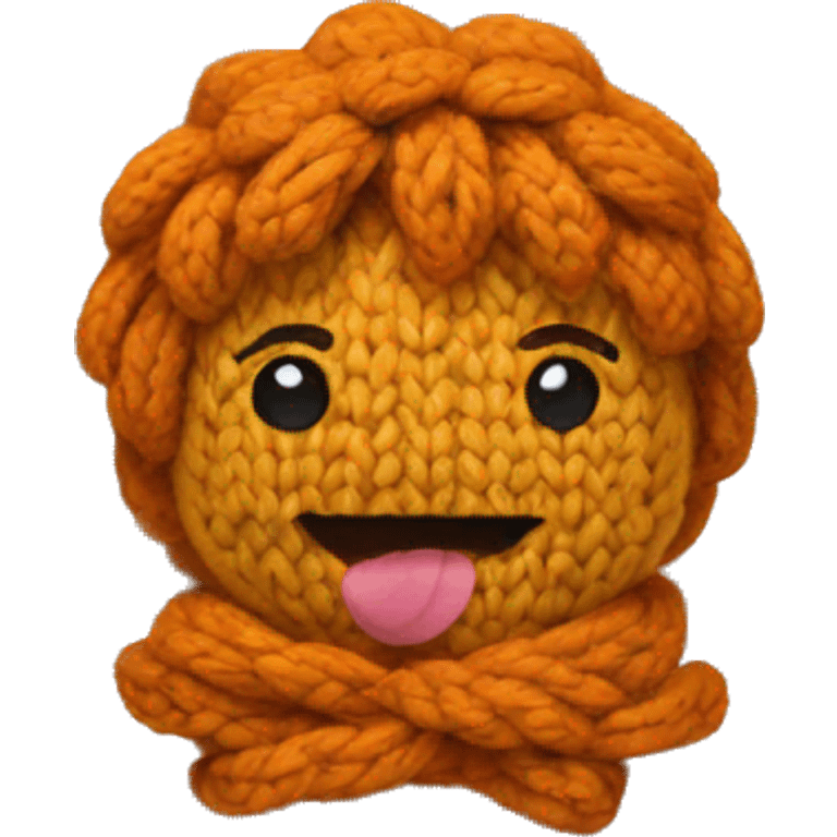 knitted ginger clove emoji