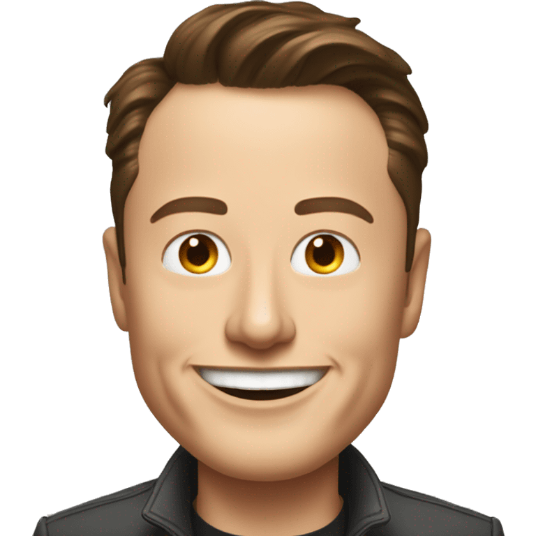 Elon Musk Smill Man emoji