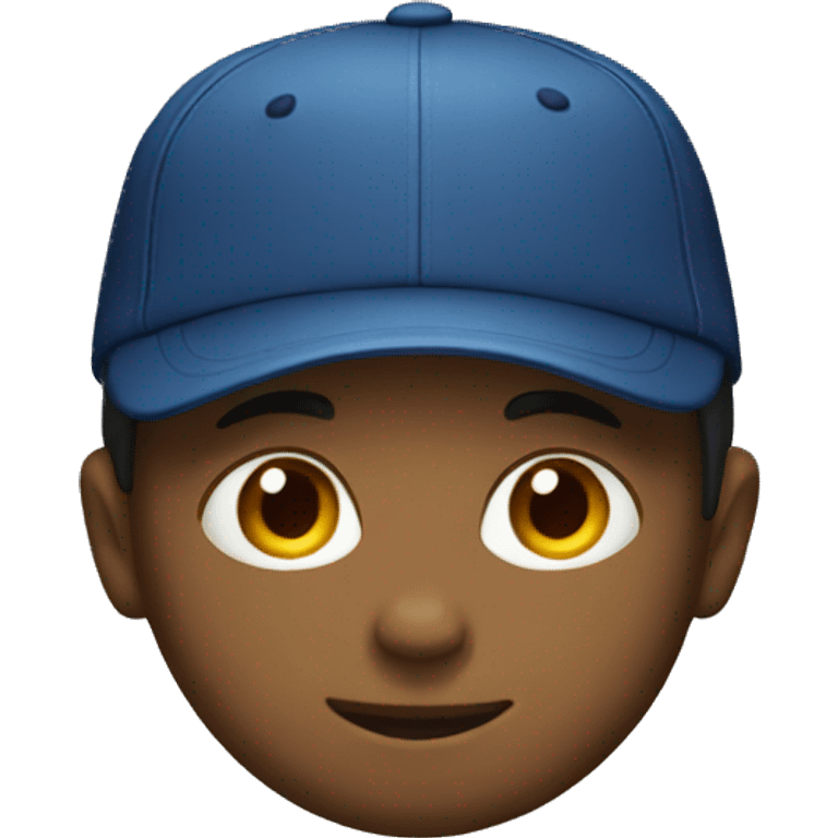 Boy with cap  emoji