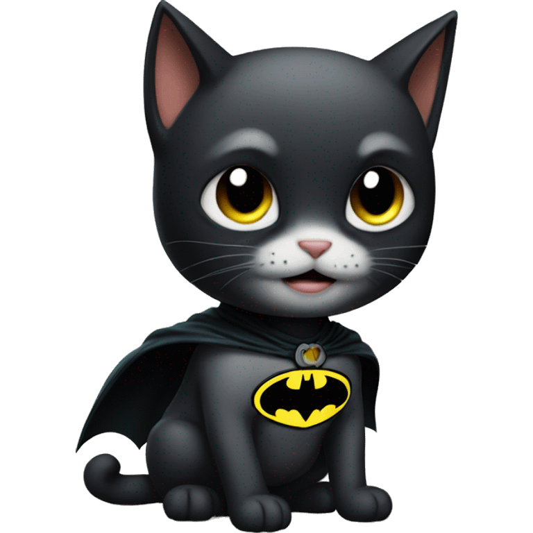 Batman cat emoji