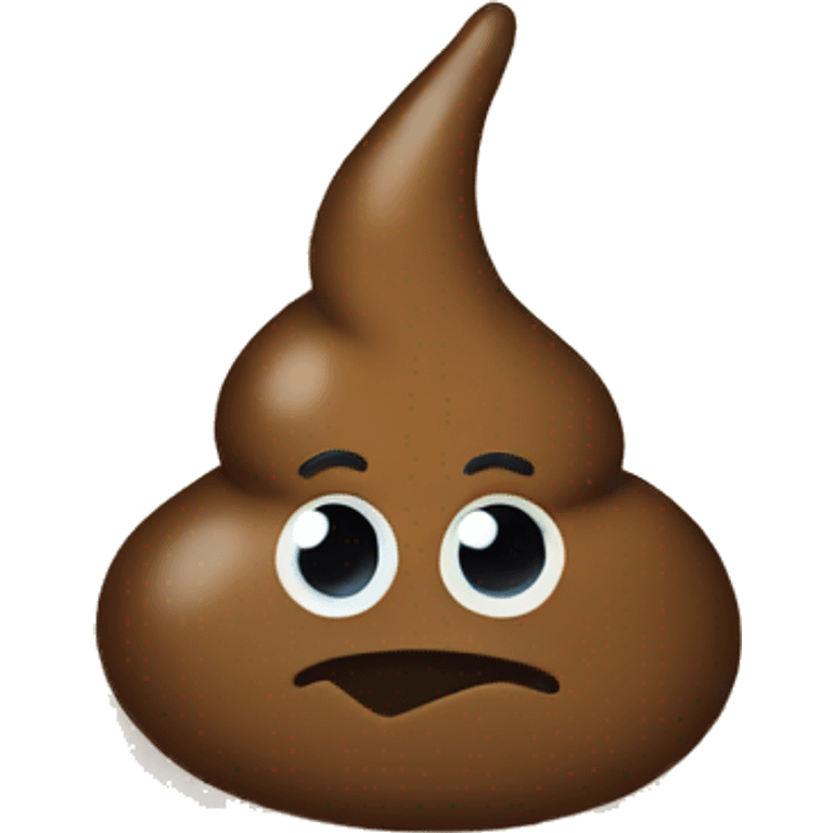 Poop emoji on the floor emoji