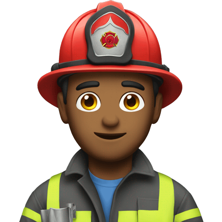 A firefighter who is also a plumber emoji