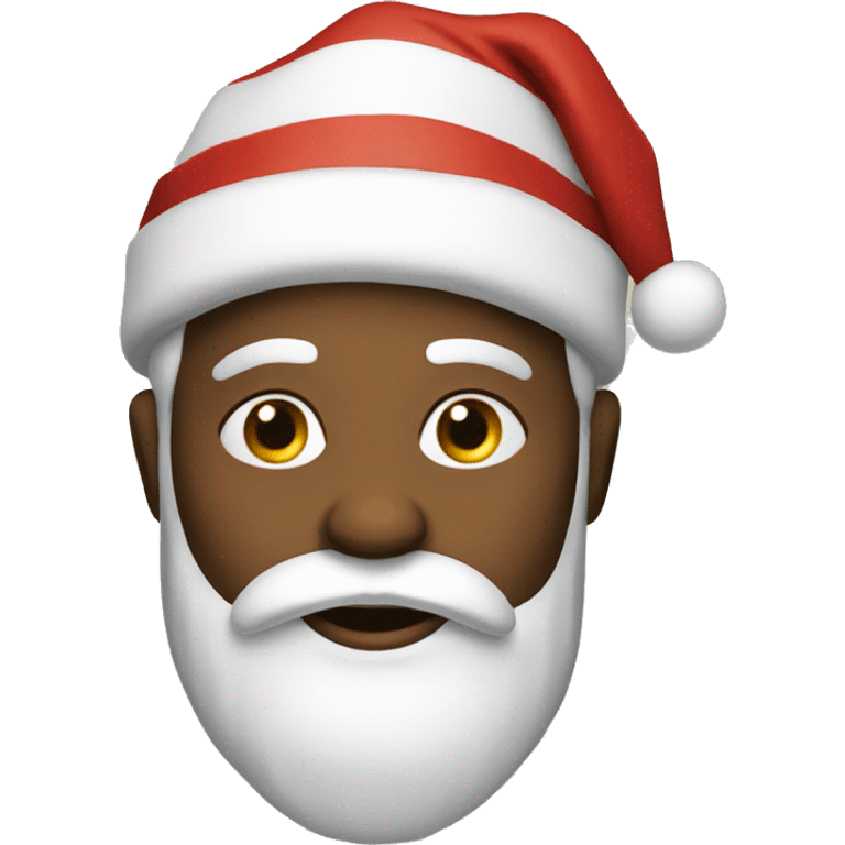 Santa pray emoji