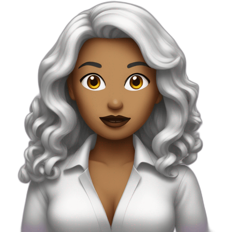 Femme fatale emoji