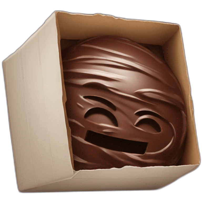 The last chocolate in the box emoji