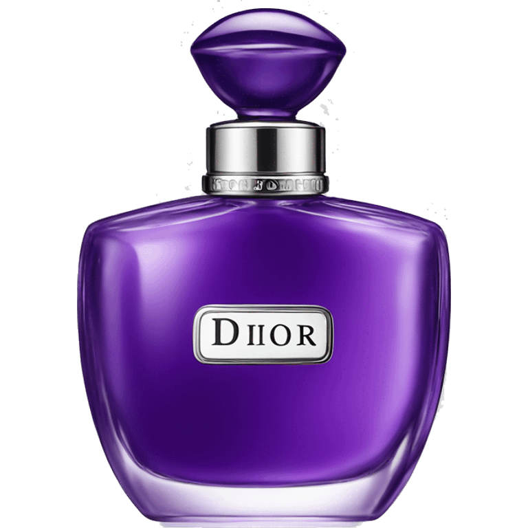 Purple Dior perfume  emoji