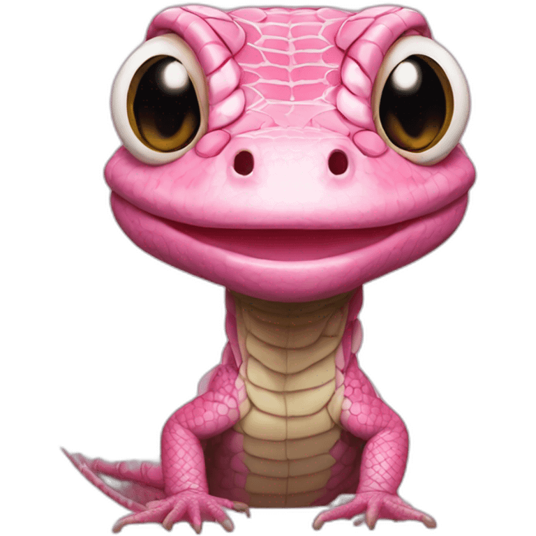 tegu lizard pink emoji