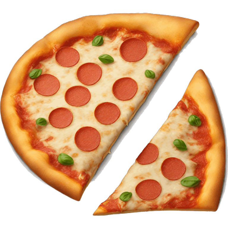 pizza slice without ingrediant emoji