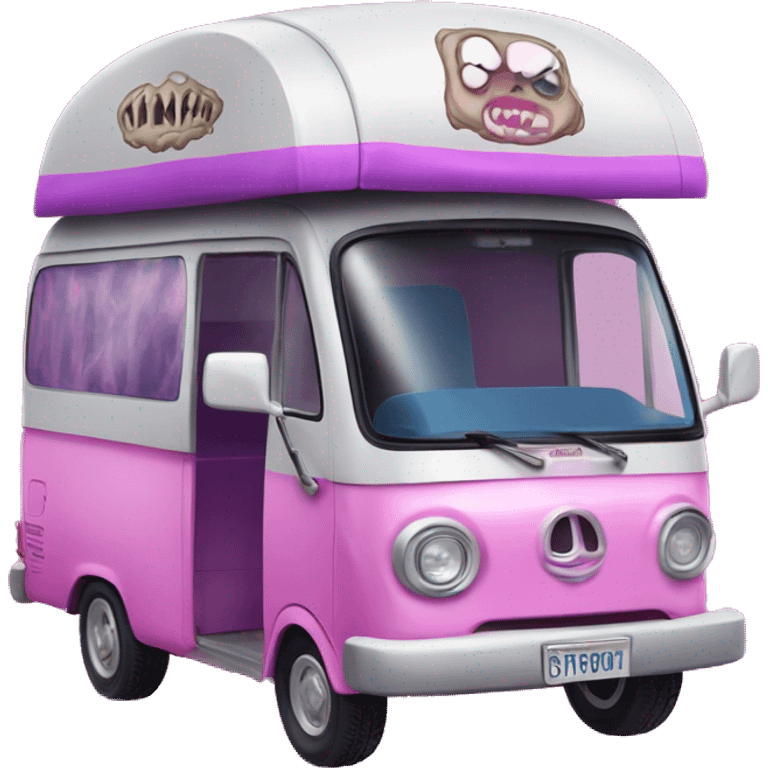 Haunted Barbie dreamCamper tuk tuk  emoji