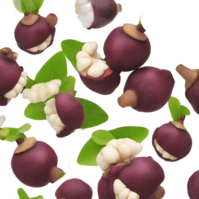 mangosteen emoji