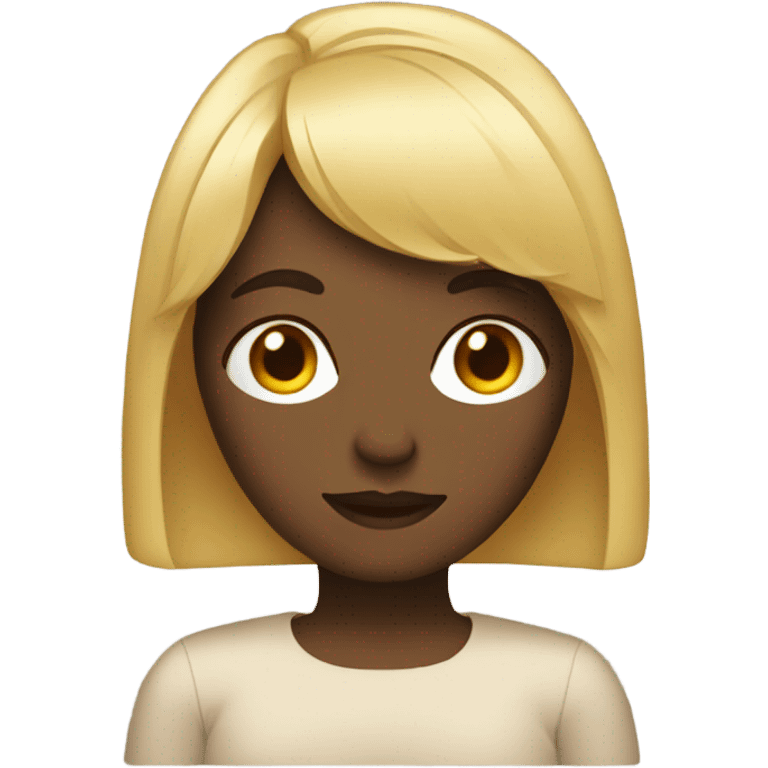 emoji of a woman with bangs emoji