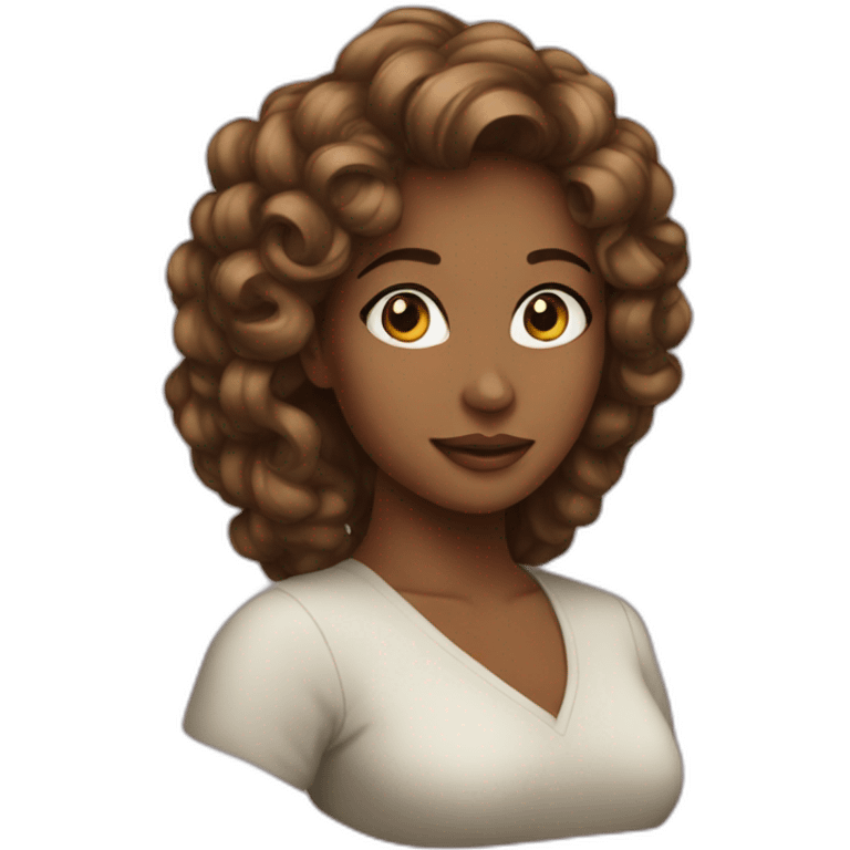 beautiful woman emoji