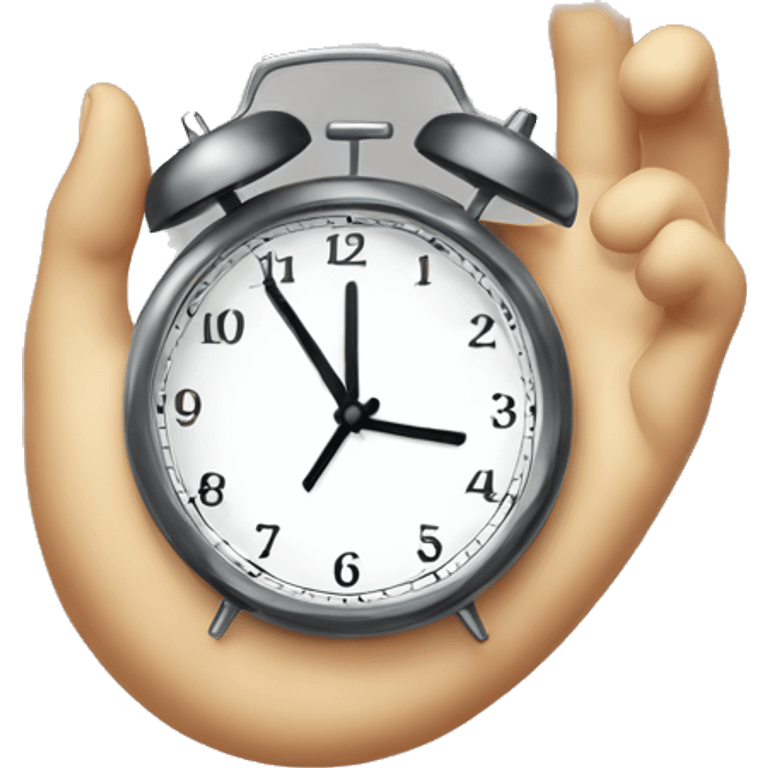 Clock hand  emoji