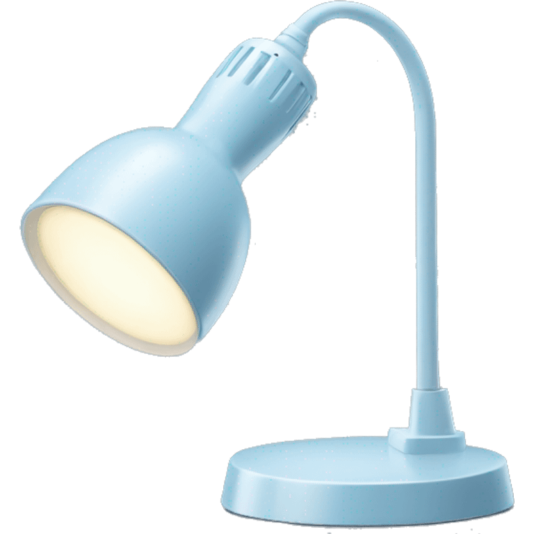 light blue ikea work lamp emoji