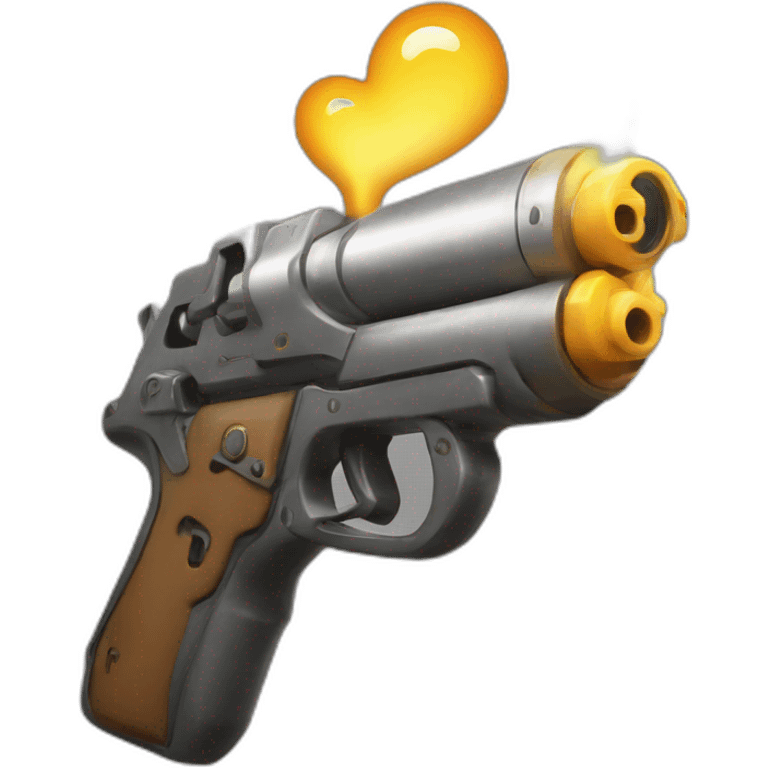 Magic gun emoji