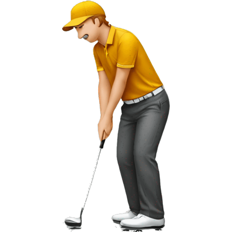 Golf putt emoji